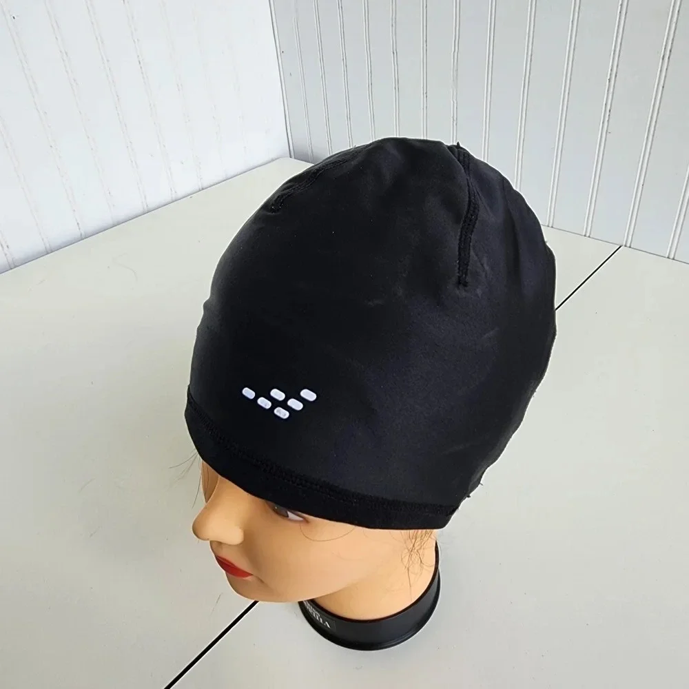 NWT Bcg Cold Weather Women’s Turbo Run Beanie Fleece Lined Lapis Black One Size